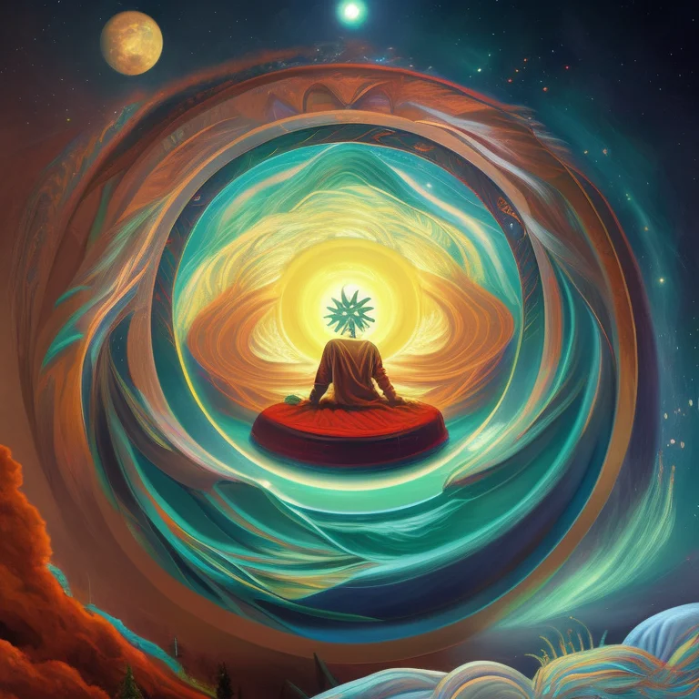 The Legendary Dream Vortex And A Dreamer, Ultrafine Detailed...