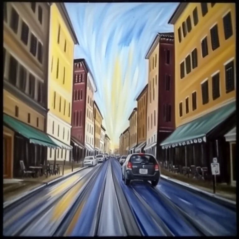 A Cityscape, Photorealistic,