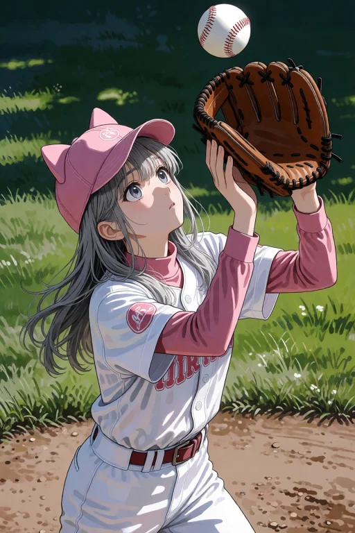 Masterpiece, Very Aesthetic,  Person A Girl With Long Gray H...