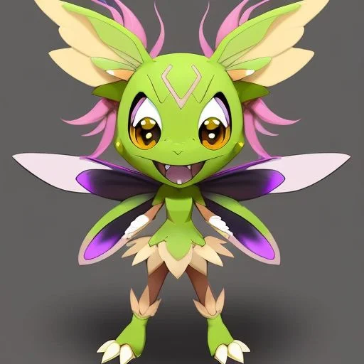 Samdoesarts Style1.3 A Funny Olive Fairy1.2 Monster Pokemon...