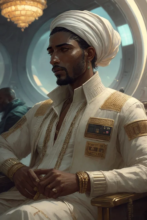 Ajaws, Close-up, Candid Shot Character Concept Art Of A Beau...