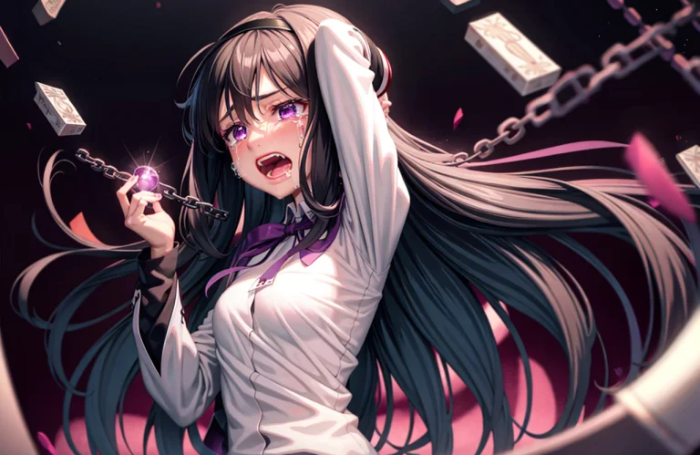 Masterpiece, Best Quality,bp-homura, 1girl, Akemi Homura, Lo...