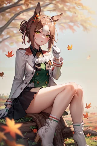 Masterpiece, Best Quality, Fine Motion Umamusume, White Glov... — Stable Diffusion AI Prompt: masterpiece, best quality, fine motion \(umamusume\), white gloves, white footwe...