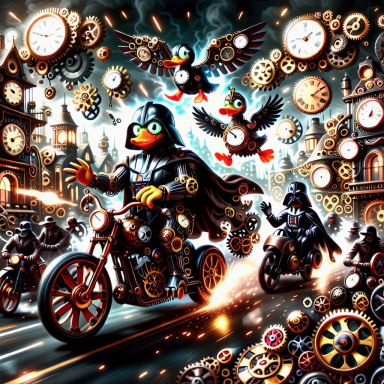 A Hilarious High-speed Chase Featuring An Anthropomorphic Du...