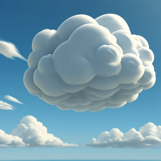 Cloud , 3d, Cartoon ,