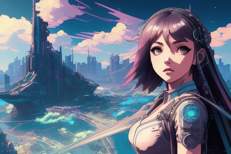 Kuvshinov1, Dreamlikeart1 Nvinkpunk1.4 Extremely Detailed Cg...