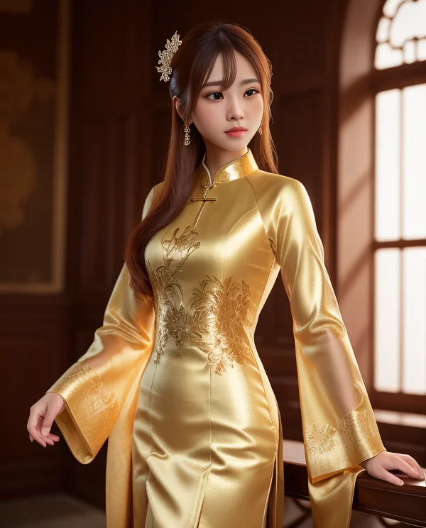 Hiqcgbody, Anime, 1girl, A Caucasian Women Wearing Thin Sexy...