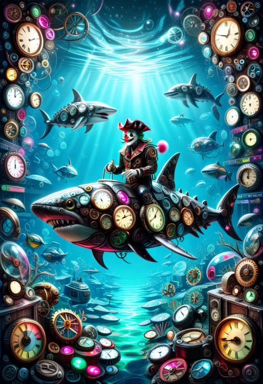 Clocks Theme, Ai, Ai Consciousness,, Digital World, Digital,...
