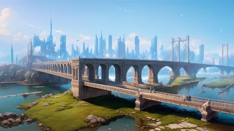 Bridge Between The Worlds, Magnificent, Close Up, Details, S...