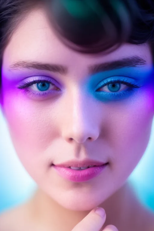 Cheeky Smile, Detailed, Colorgraded, Cinematic Film Still, A...