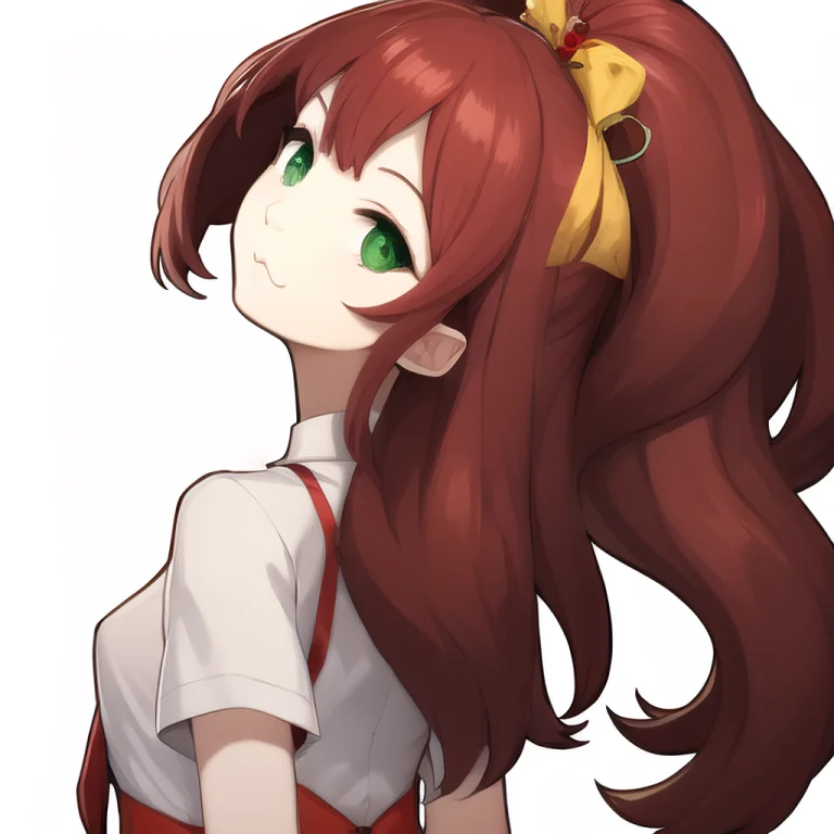 Greeneyes,redhair, Loli, Flat Chest, Solo, 1girl, Erio, Lora...