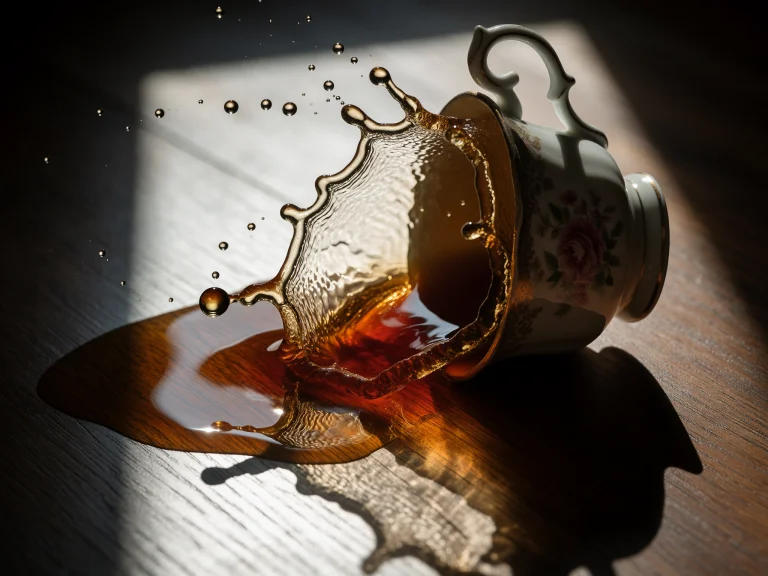 17. Kinetic Conceptual Photography, A Vintage Porcelain Teac...