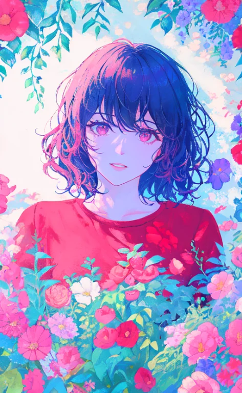 Samia, Girl, Solo, Shirt, Looking At You, Face, Perfect, Flo...