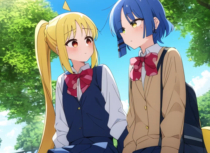 2girls, Ijichinijika Yamadaryo, Yuri, Close To Each Other, I...
