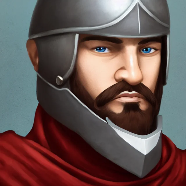 Frpgfacegen, 1solo, 1boy, Malefocus, Beard, Facialhair, Helm...