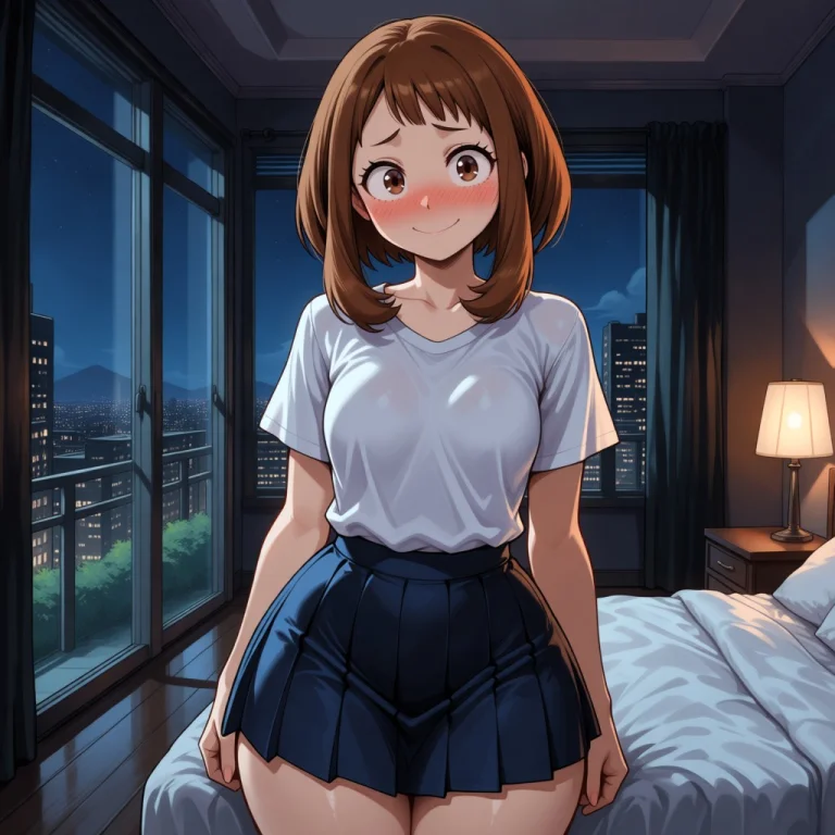Masterpiece, Best Quality, Score9, 1girl, Adult Ochako Urara...