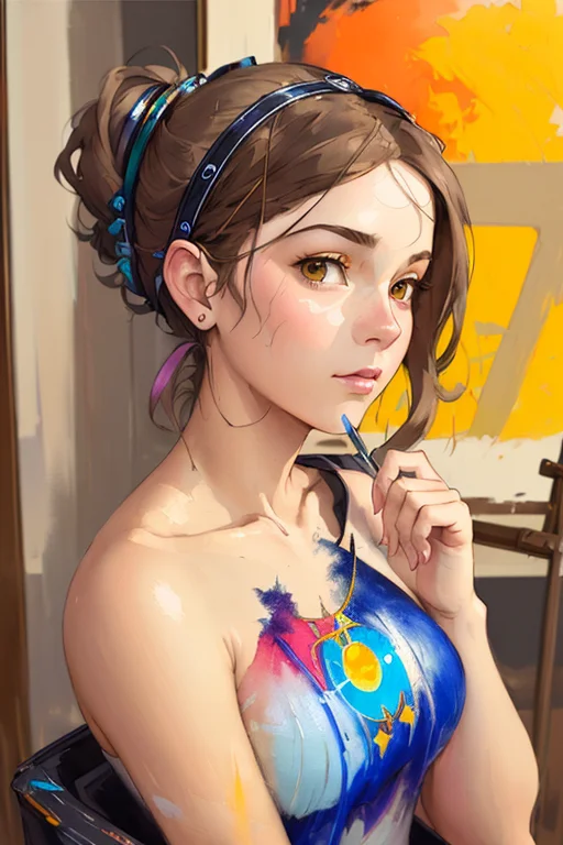 Girlish Painting1.3 Of Ultra Detailed1.3,cosy1.3,best Qualit...