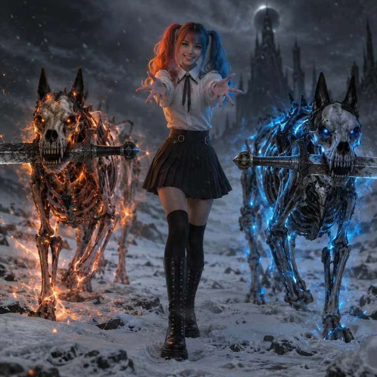 A Hyper-realistic Dark Fantasy Photograph, Raw Photo Quality...