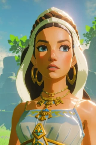 Botw Style A Stunning Intricate Full Color Portrait Of Anad,... — Stable Diffusion AI Prompt: botw style A stunning intricate full color portrait of anad, epic character comp...