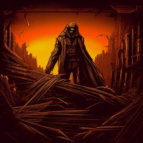 Dan-mumford Starwars — Stable Diffusion AI Prompt: dan-mumford starwars