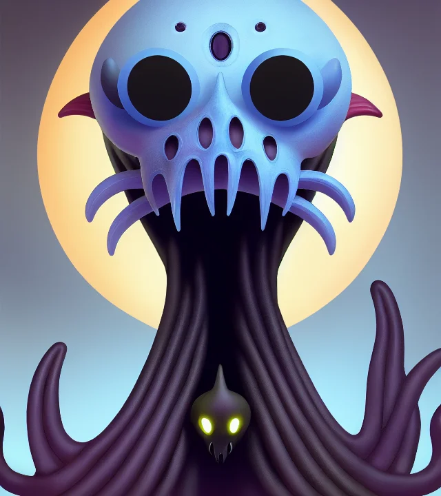 A Creepy Alien Predator, Very Detailed, Clean, High Quality,...