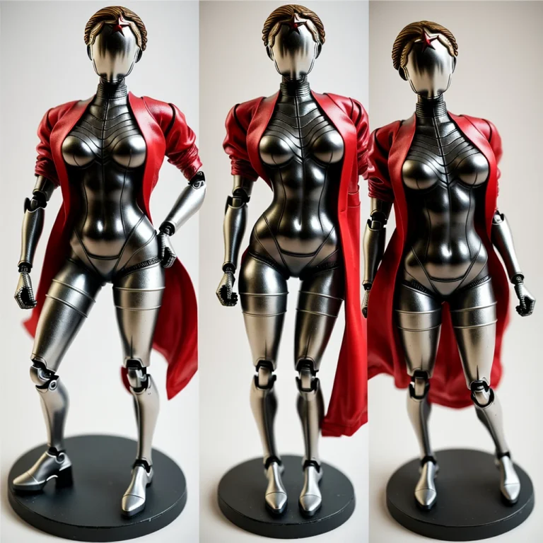 1girl, Solo ,loraatomicheartrobotmaid0010.8,a Painted Miniat...