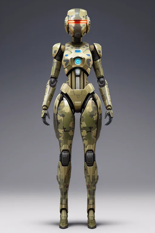 A Droid, Photorealistic, Hdr, Detailed, Fibers, Articulated...