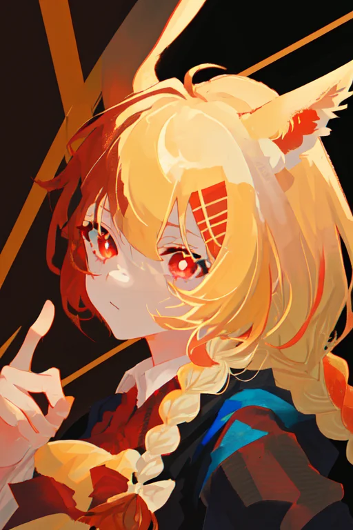 Loramayumi1, Mayumi, Redpupils, Yellowhair, Sidebraid, Anima...