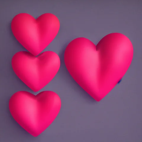 A Red Heart Color — Stable Diffusion AI Prompt: A red heart color