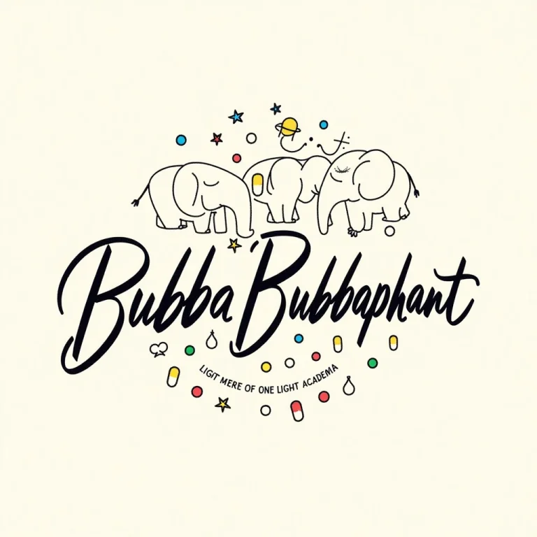 Handwritten Signature. Name Bubba Bubbaphant. The Signature...