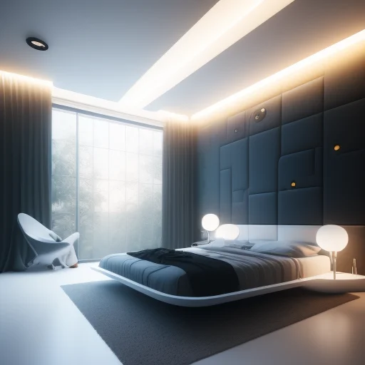 Bedroomai, A Modern Minimalistic Bedroom