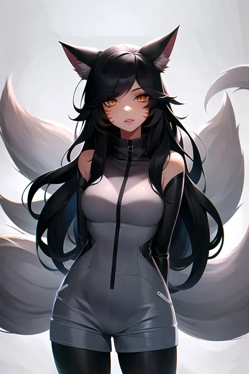 Ahri, Ahrileagueoflegends, 1girl, Absurdres, Animalears, Bla...