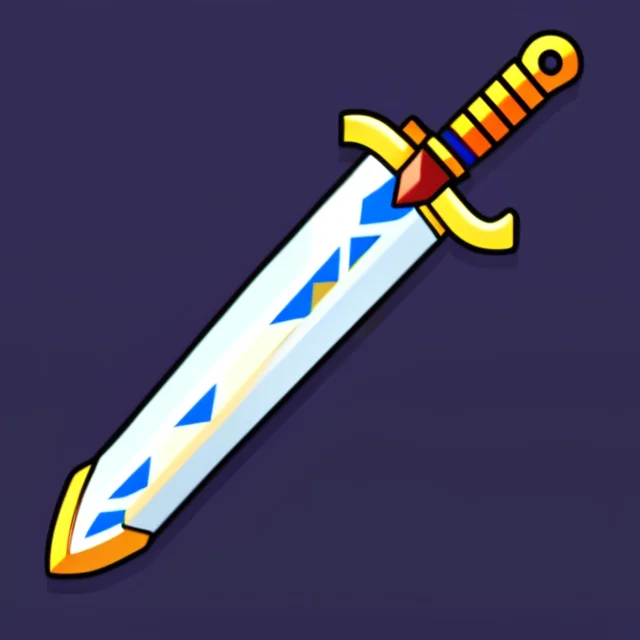 Masterpiece, Sword, Darkbackground, Very Detailed, Icon, Cen...