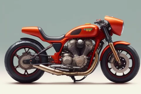 Motorcycle Designed By Teenage Engineeringsimon Stalenhag,st... — Stable Diffusion AI Prompt: motorcycle Designed by teenage engineering+simon stalenhag,style of laurie greas...