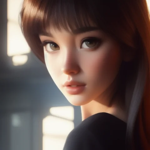 Sexy Cute Brunette, Mix Of Samdoesarts Style And Oumeifeng S... — Stable Diffusion AI Prompt: sexy cute brunette, mix of samdoesarts style and oumeifeng style and style of jo...
