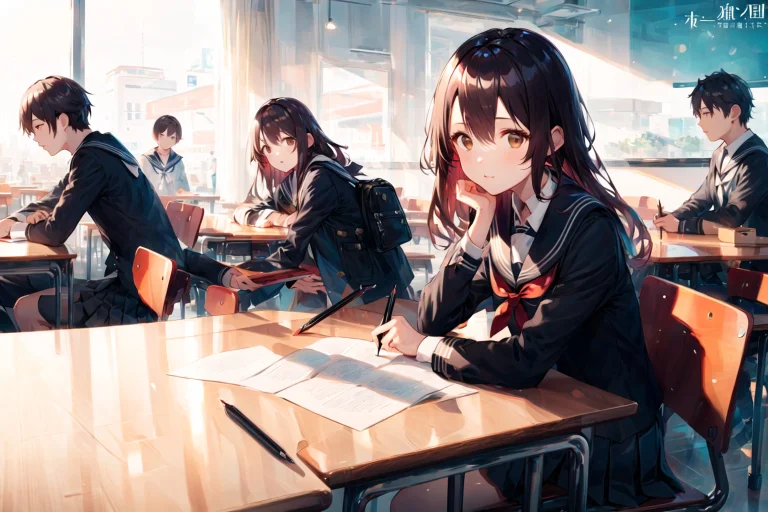 Masterpiece, Best Quality,best Aesthetic,1girl, School Unifo...