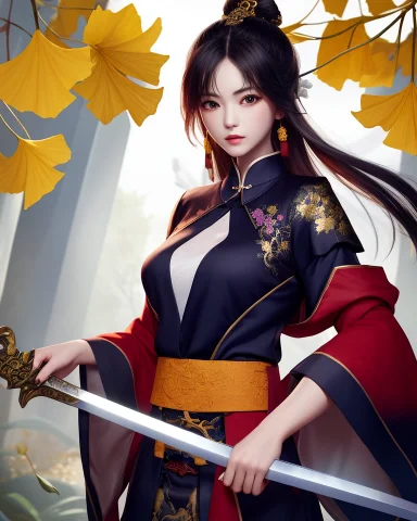 Best Quality, Masterpiece, Highres,1girl,beautiful Face,hold... — Stable Diffusion AI Prompt: best quality, masterpiece, highres,1girl,beautiful face,holding a huge (two-hand...