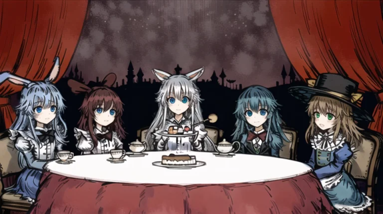 Multiple Girls, Four Girls, Alice In Wonderland, Alice, Mad...