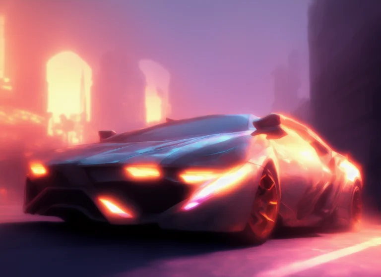 Danmumford Style, Car Avaggio, Trending On Artstation, Volum...