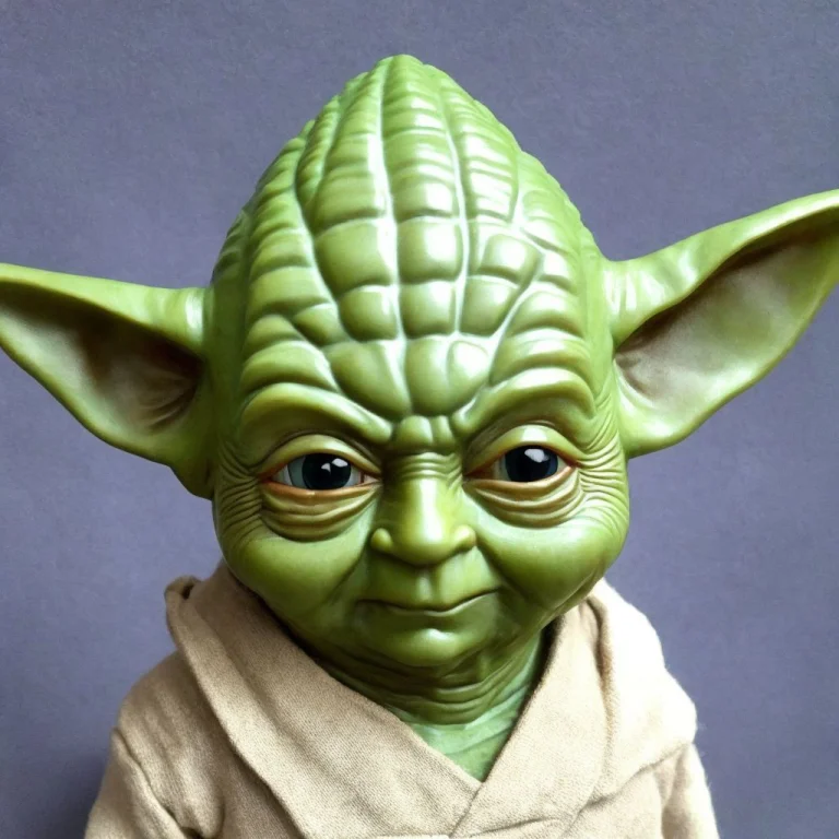 Master Yoda As Dollzy1, Very Detailed, Clean, High Quality,...
