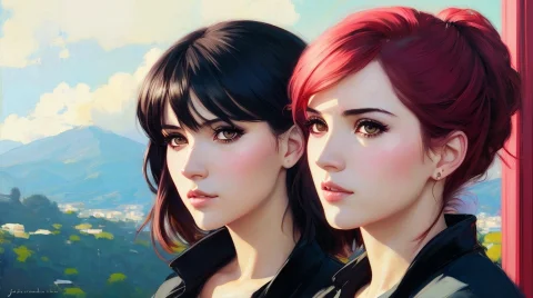 Portrait Anime 1984 Pop Killer Girl Sharp Fine Face Pretty F... — Stable Diffusion AI Prompt: portrait Anime 1984 Pop Killer Girl Sharp fine face pretty face, realistic shade...