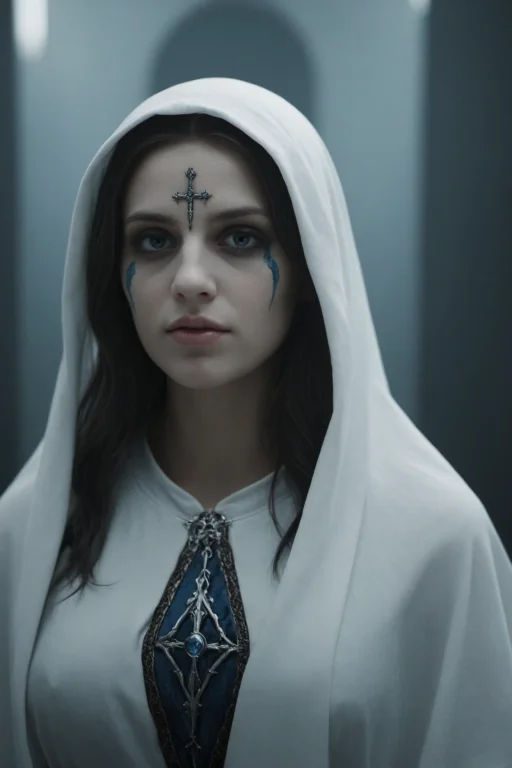 Portrait Of A Holy Necromancer,loravalyrian Lord0.0,dark Asd...