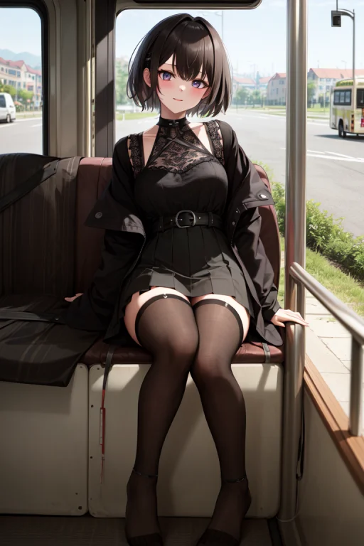 Masterpiece, Bestquality, 1girl, Solo, Goth, Busloragothv10....