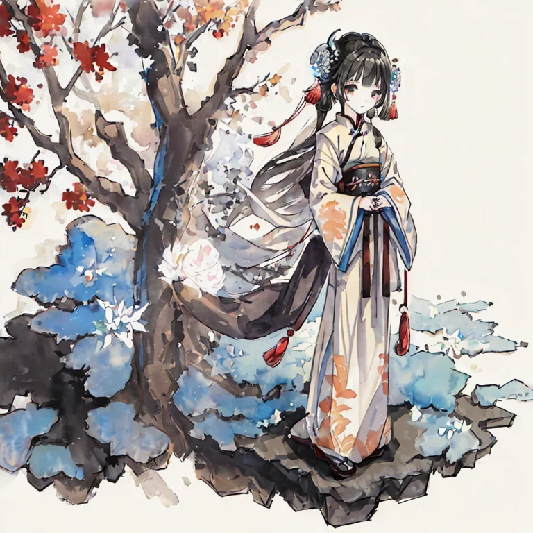 White Background1.4, Tachi-e, Original,illustration1.1,best...