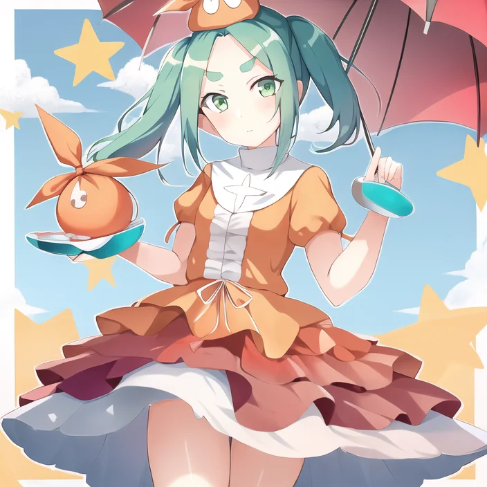 1girl, Loraononokiyotsugi329v101, Ononoki Yotsugi, Expressio...