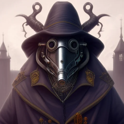 Mdjrny-v4 Style Plague Doctor, Gothic Style, Occult, Evil, D...