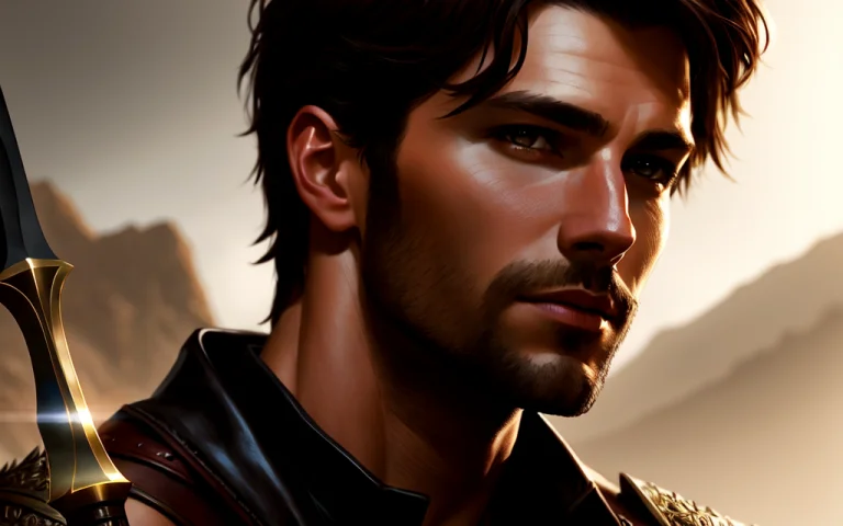 Portrait,photorealistic Photo Of A Handsome Young 1male Rang...