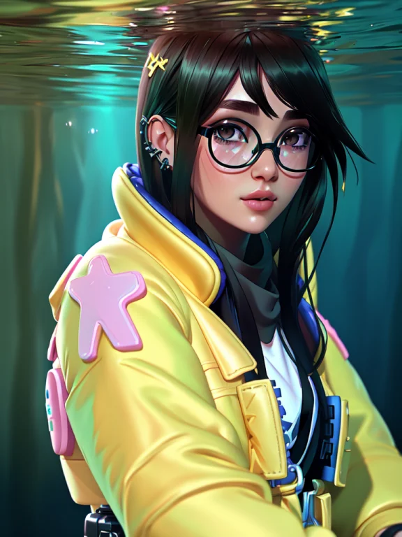 A Stunningly Realistic Portrait Of Kljy, Yellow Jacket, In A...
