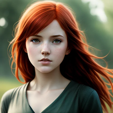 Redhead Girl,, Art By Greg Rutkowski And Artgerm, Soft Cinem... — Stable Diffusion AI Prompt: redhead girl,, art by greg rutkowski and artgerm, soft cinematic light, adobe li...