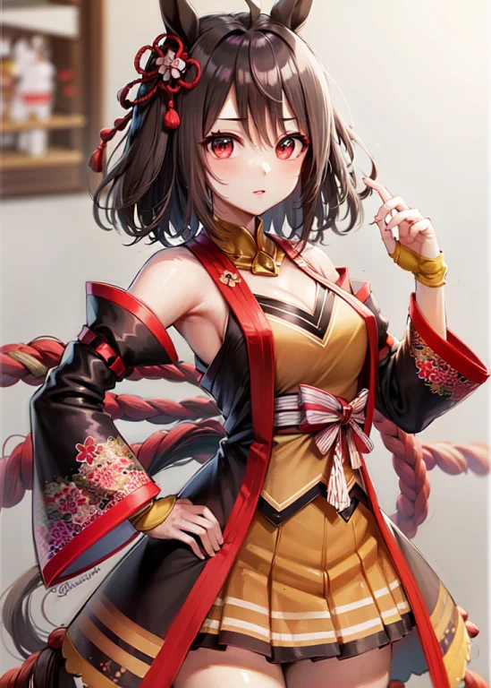 Masterpiece, Best Quality,lorakitasan Black0.5,horse Ears,na...